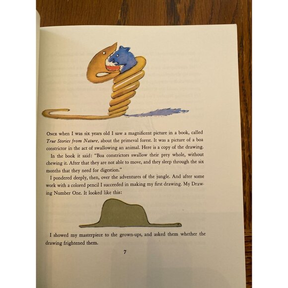 The Little Prince By Antoine De Saint-Exupéry Softcover Book - Picture 6 of 7